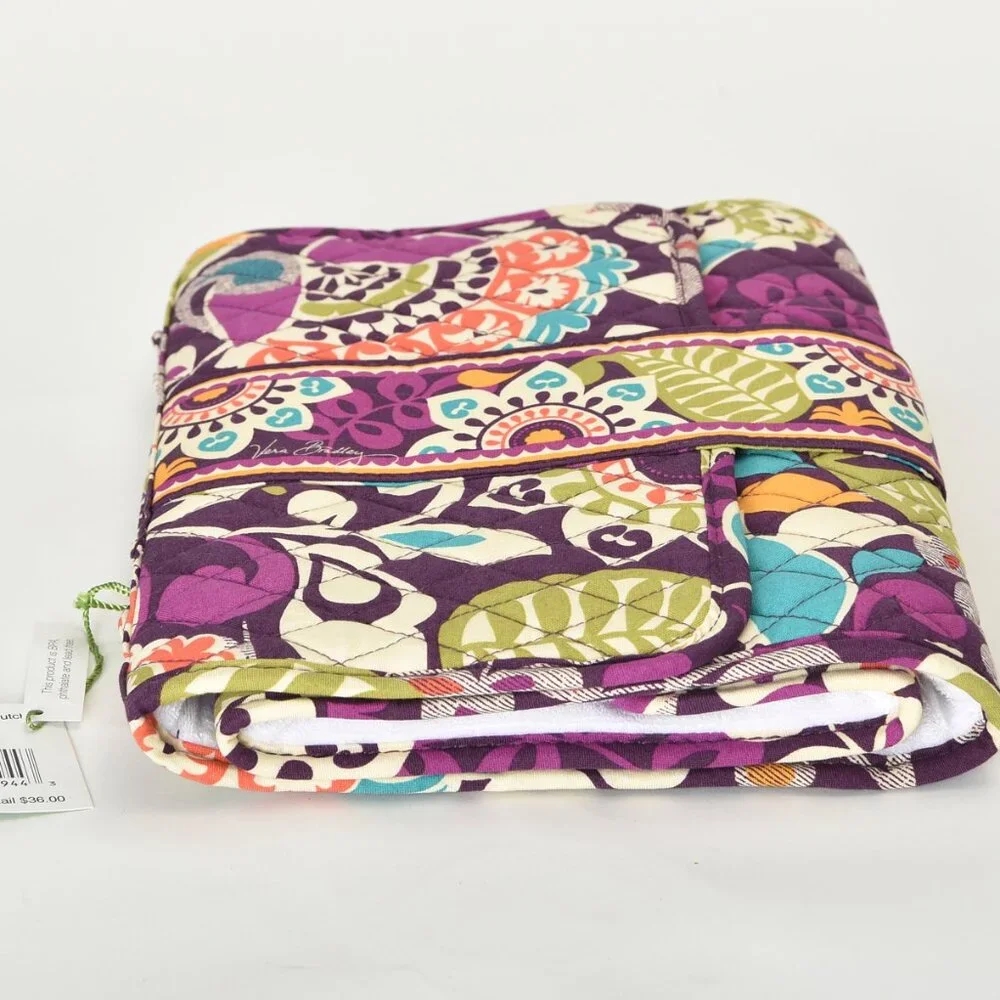 Vera Bradley Changing Pad Clutch Plum Crazy